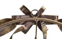 Art-Pol Dekoracja świąteczna Wianek metalowy złoty 38 cm Online