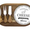 Mondex Deska do serwowania z nożami akacja MODERN KITCHEN 30x18x3cm Outlet