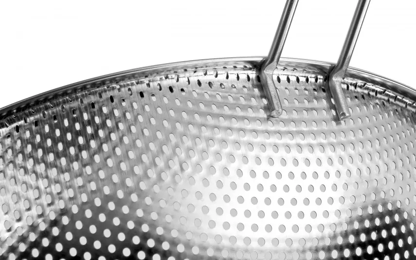 Ambition Durszlak nierdzewny 28 cm z rączką Steel Sale