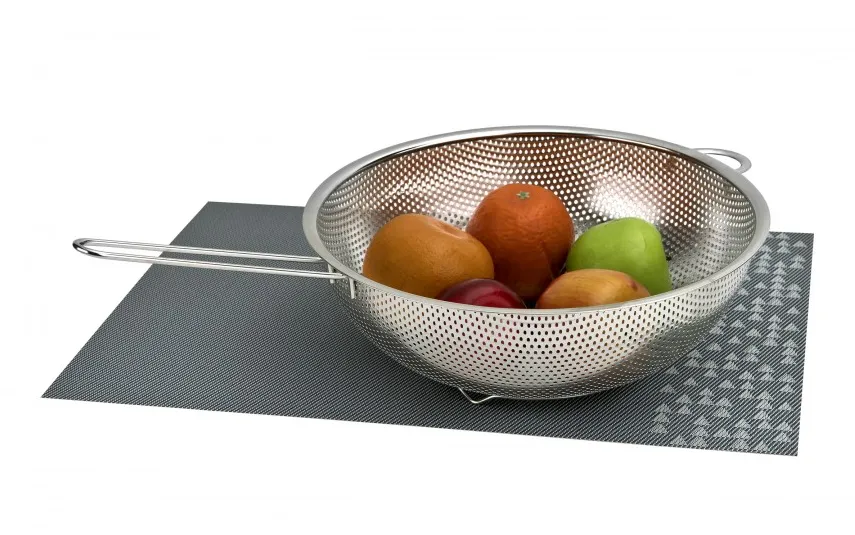 Ambition Durszlak nierdzewny 28 cm z rączką Steel Sale