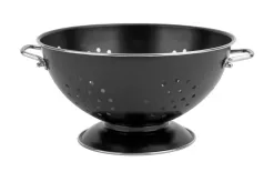 Inna Durszlak/cedzak metalowy 23 cm czarny MPL Best