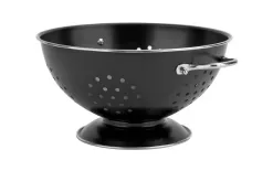 Inna Durszlak/cedzak metalowy 23 cm czarny MPL Best