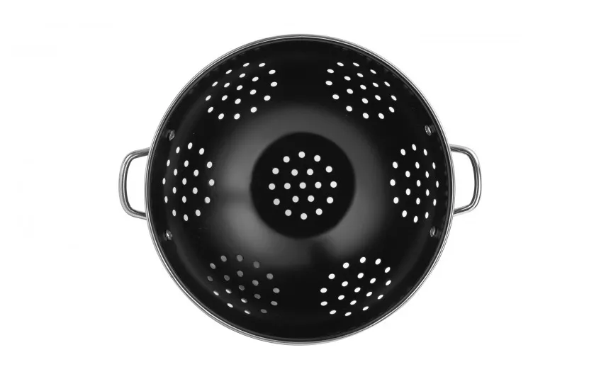 Inna Durszlak/cedzak metalowy 23 cm czarny MPL Best