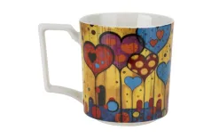 Duo Duży kubek porcelanowy 750 ml Modern Hearts Online