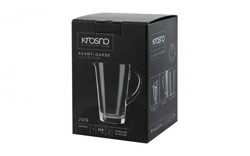 Krosno Dzbanek szklany 1 L Avant - Garde Clearance