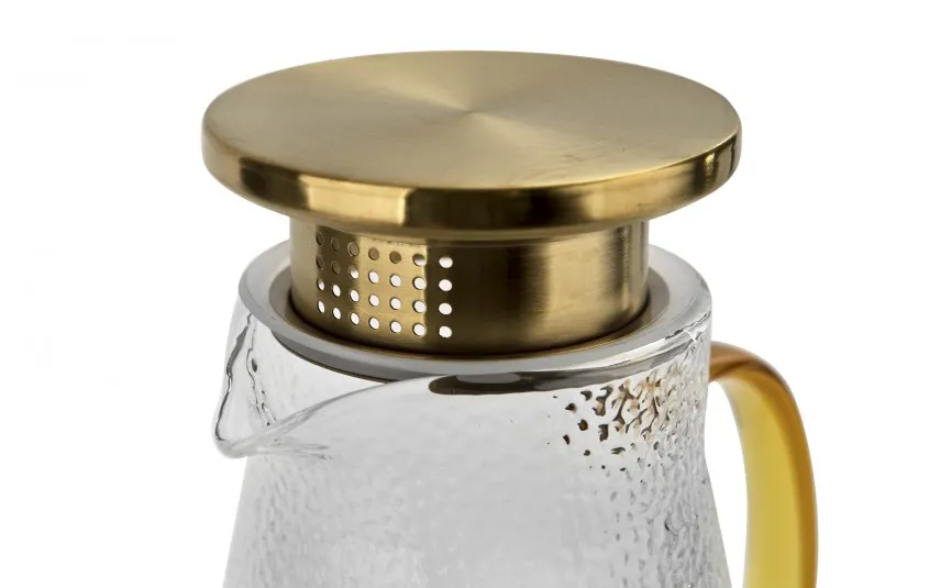 Inna Dzbanek szklany 1,3 L Golden Jack Fashion