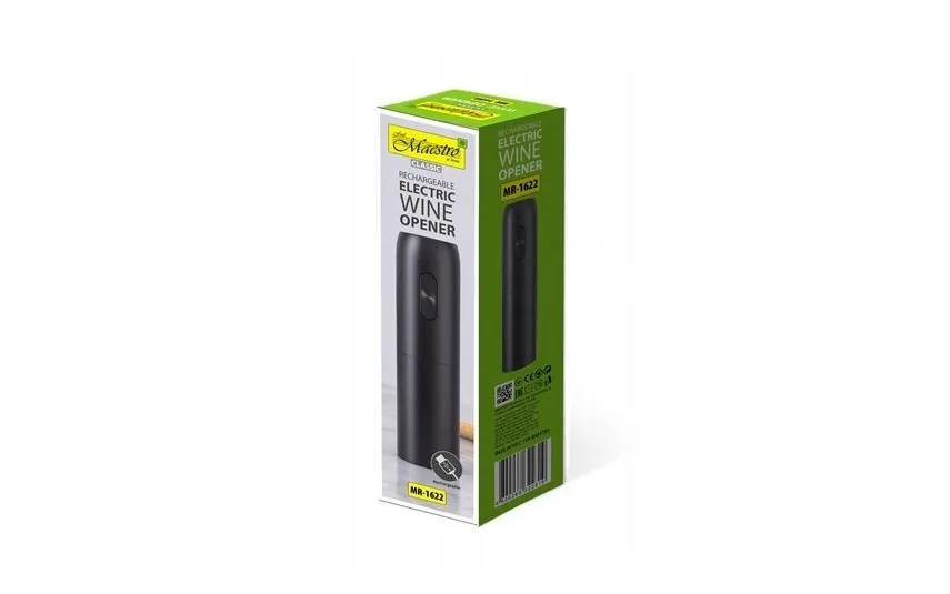 Maestro Elektryczny korkociąg do wina USB MR-1622 Best
