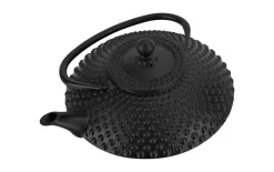 Witek Home Żeliwny czajnik 1,25 L z sitkiem SakuraTea czarny New