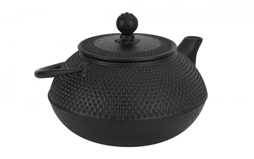 Witek Home Żeliwny zestaw do parzenia herbaty w stylu Japanese czarny Best