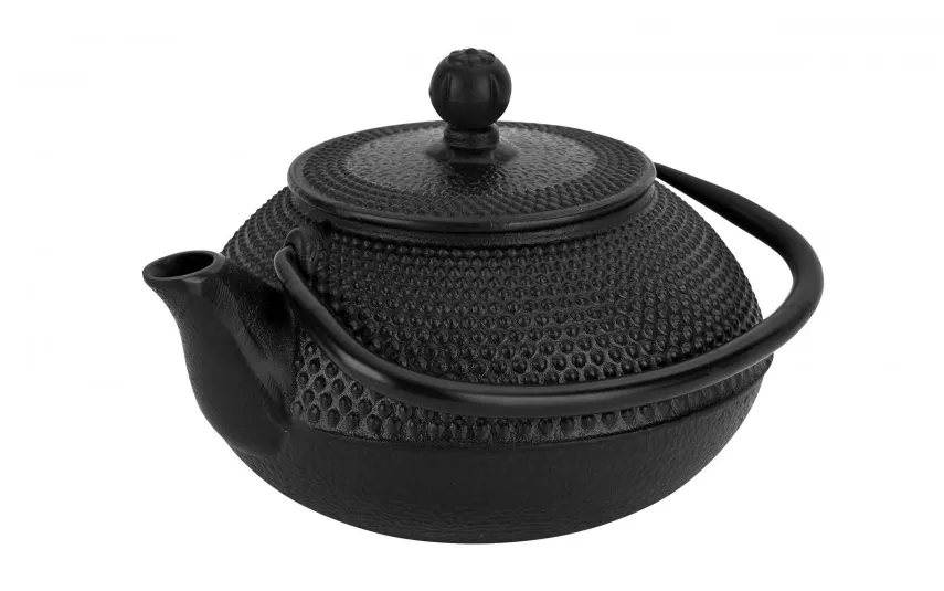 Witek Home Żeliwny zestaw do parzenia herbaty w stylu Japanese czarny Best