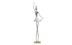 Bizar Figurka baletnicy z metalu 20x7,5x79 cm Clearance
