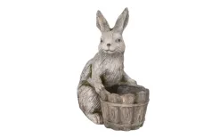 Dekor Pap Figurka Królik 36 cm z osłonką Clearance