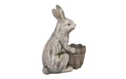Dekor Pap Figurka Królik 36 cm z osłonką Clearance