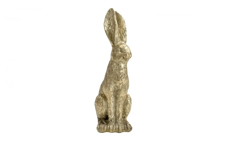 Art-Pol Figurka Królik złoty 30 cm Clearance