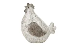 Dekor Pap Figurka Kura kremowo-brązowa 18,5 cm Clearance