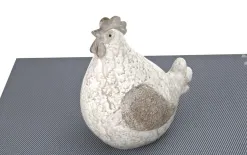 Dekor Pap Figurka Kura kremowo-brązowa 18,5 cm Clearance