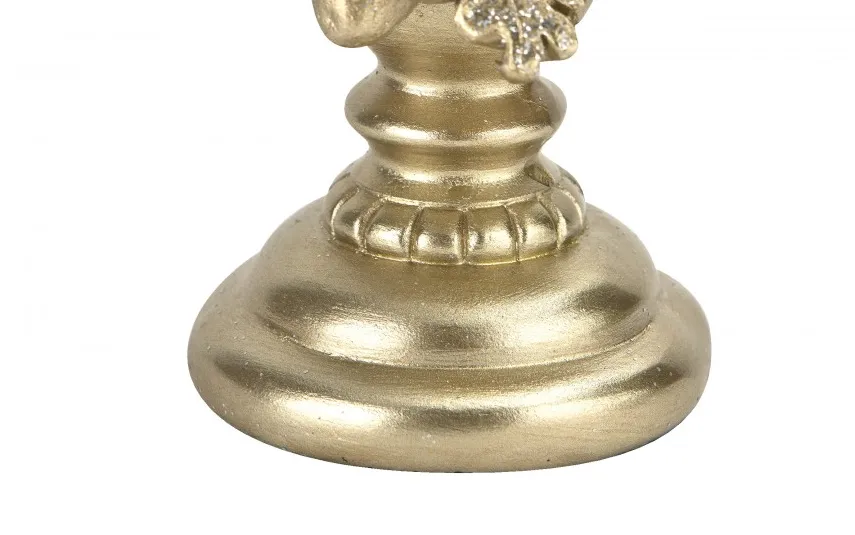 Art-Pol Figurka ozdobna Choinka złota mała 25 cm 170856 Hot