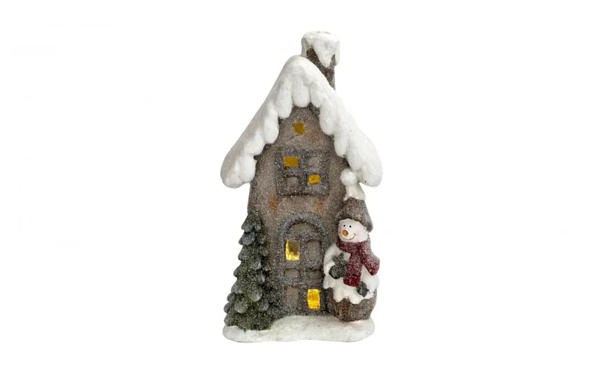 Art-Pol Figurka ozdobna Domek świecący LED H44 cm Sale