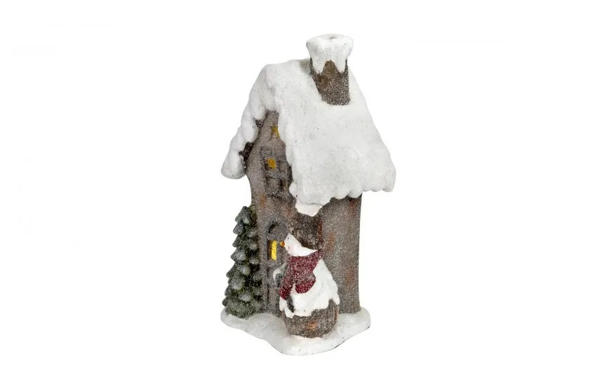 Art-Pol Figurka ozdobna Domek świecący LED H44 cm Sale