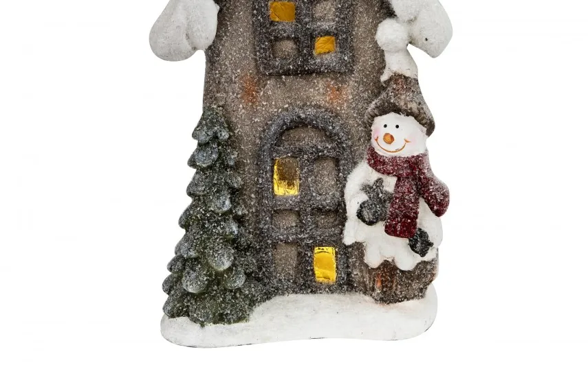 Art-Pol Figurka ozdobna Domek świecący LED H44 cm Sale