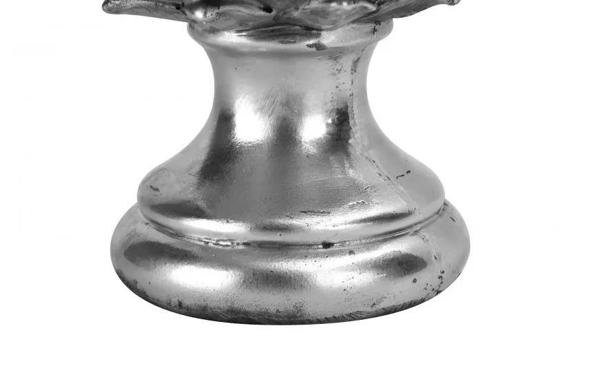 Art-Pol Figurka ozdobna Karczoch H30 cm Srebrny Best
