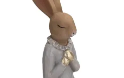 Dekor Pap Figurka ozdobna Królik na jajku dziewczynka 46 cm Clearance