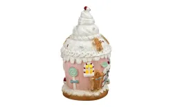 Art-Pol Figurka ozdobna Różowy Domek Outlet