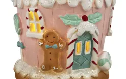Art-Pol Figurka ozdobna Różowy Domek Outlet