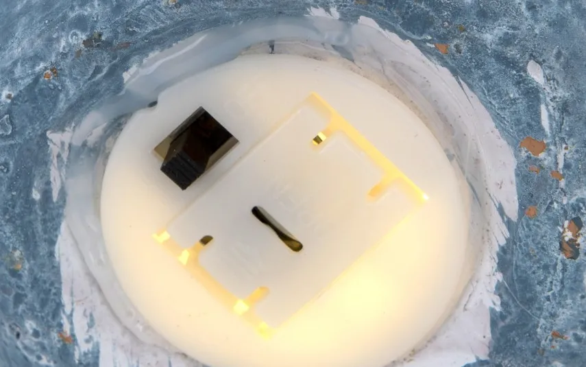 Dekor Pap Figurka ozdobna świecąca Aniołek niebieski 19,5 cm Online