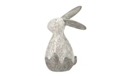 Dekor Pap Figurka ozdobna Zajączek kremowo-brązowy 18,5 cm Discount