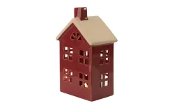 Art-Pol Figurka świecąca Domek ceramiczny czerwony duży 8044 Online