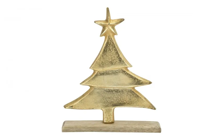 Ewax Figurka świąteczna Choinka złota 32 cm Online