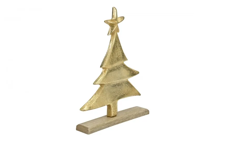 Ewax Figurka świąteczna Choinka złota 32 cm Online