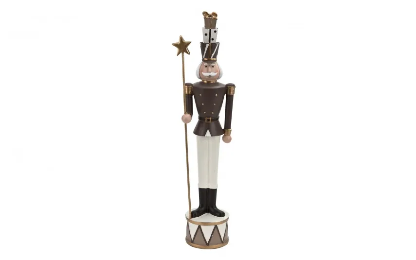 Art-Pol Figurka świąteczna Dziadek do orzechów gwiazda 45 cm 172871 Sale