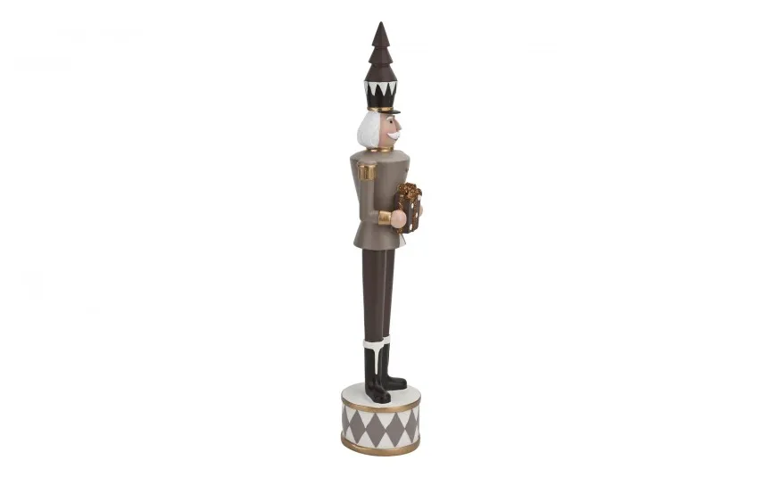 Art-Pol Figurka świąteczna Dziadek do orzechów prezent 46 cm 172869 Clearance
