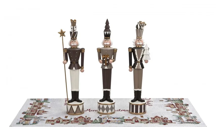 Art-Pol Figurka świąteczna Dziadek do orzechów choinka 44 cm 172870 New