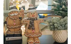 Art-Pol Figurka świąteczna Mikołaj Piernikowy świecący LED 41 cm Online