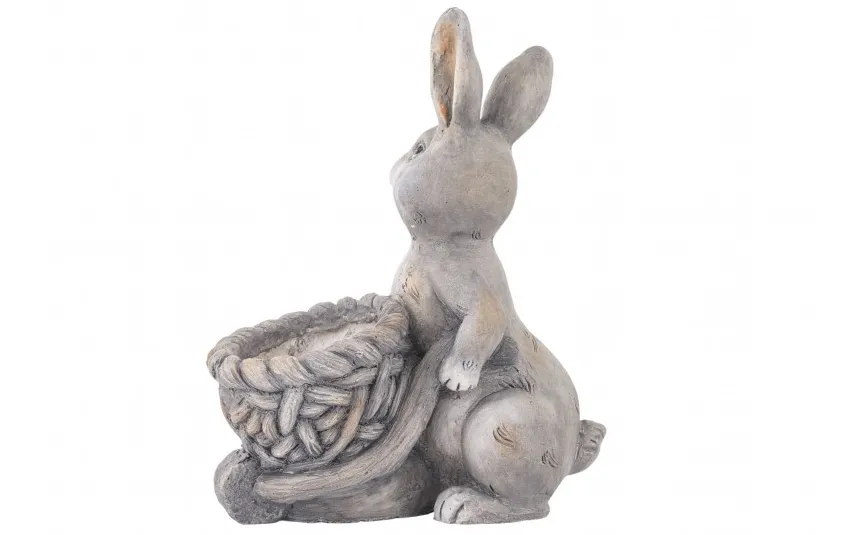 Art-Pol Figurka Zając 43 cm z osłonką Sale