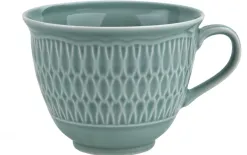 Cmielow Filiżanka + spodek 250ml/16 cm Sofia Zielona New