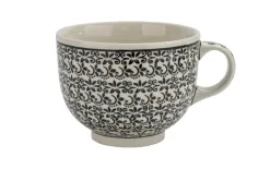 Boleslawiec Filiżanka ceramiczna 500 ml + spodek Bolesławiec Dekor 941 New