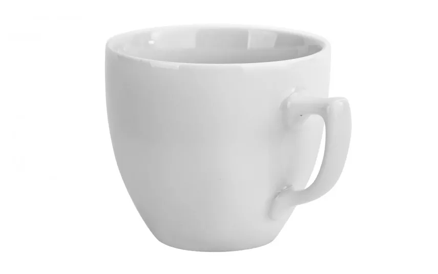 Cmielow Filiżanka do espresso 100 ml + spodek City Biała C001 Best