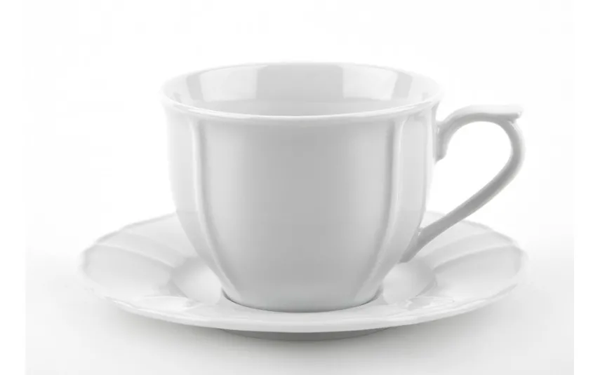 Lubiana Filiżanka 350ml ze spodkiem 17cm Maria Discount