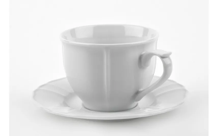 Lubiana Filiżanka 350ml ze spodkiem 17cm Maria Discount