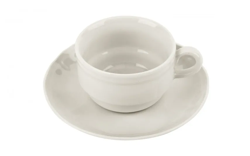 Karolina Filiżanka 220ml ze spodkiem Castel Cream Sale