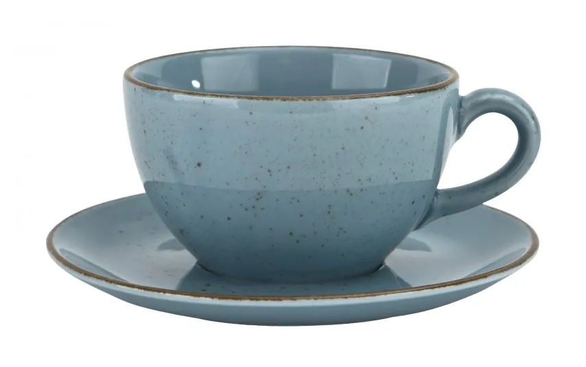Lubiana Filiżanka porcelanowa 280 ml + spodek Aida Art LU20 (K630) Fashion