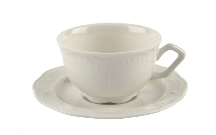 Karolina Filiżanka porcelanowa 250 ml + spodek Gloria FBC Online