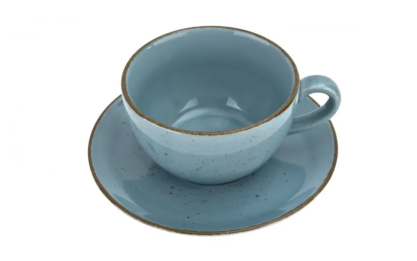 Lubiana Filiżanka porcelanowa 280 ml + spodek Aida Art LU20 (K630) Fashion