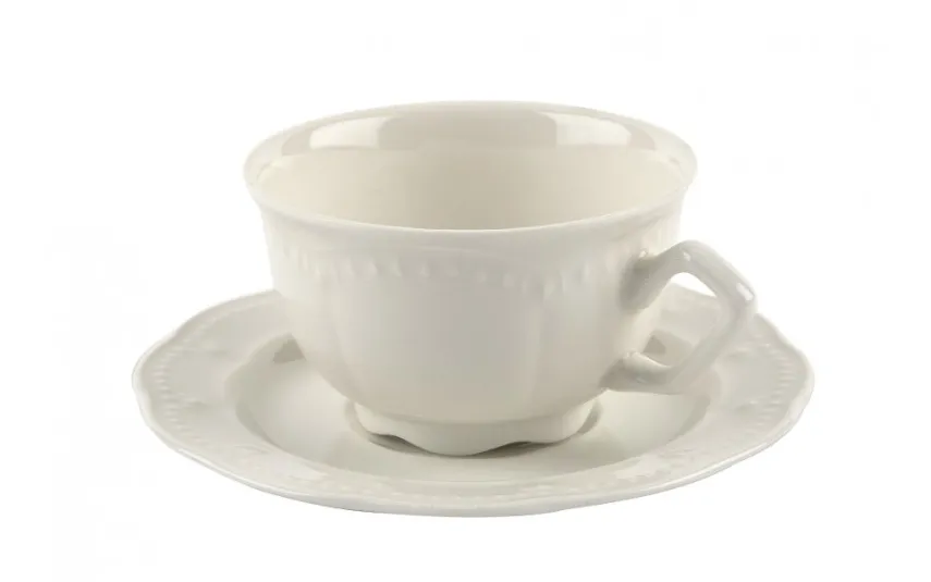 Karolina Filiżanka porcelanowa 250 ml + spodek Gloria FBC Online