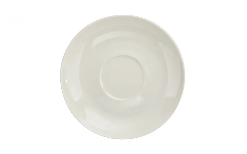 Altom Design Filiżanka porcelanowa 400 ml + spodek Bella krem Hot