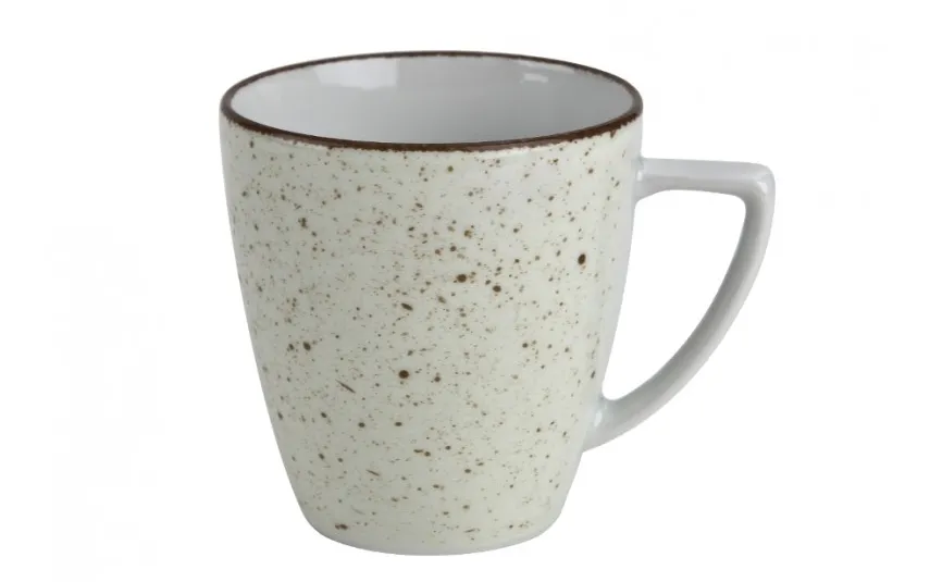 Lubiana Filiżanka porcelanowa 200 ml ze spodkiem Boss Beż Clearance